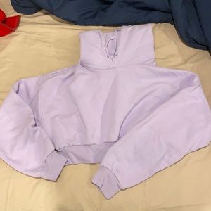 TNA aritzia cropped hoodie